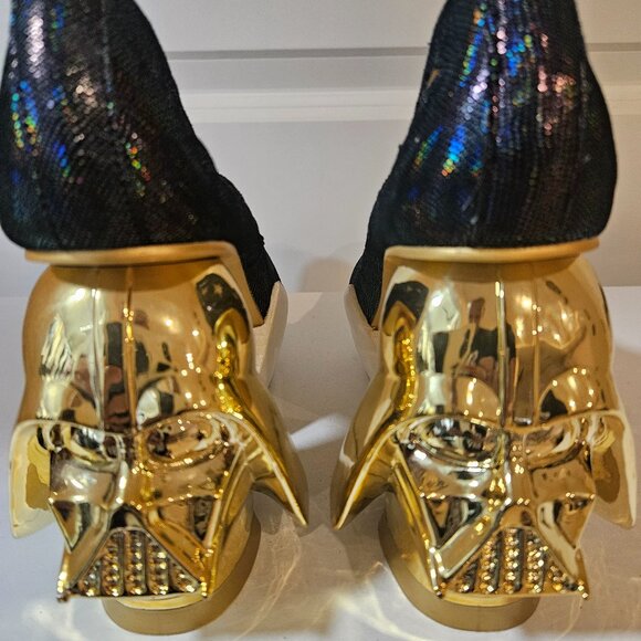 STAR WARS Darth Vadar Irregular Choice Platform Heels - Picture 2 of 9